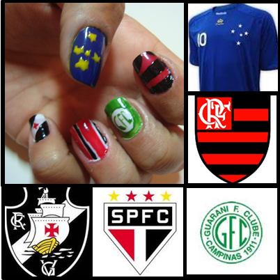 Unhas de Times de Futebol Brasileirão: Como Fazer, Modelos e Dicas
