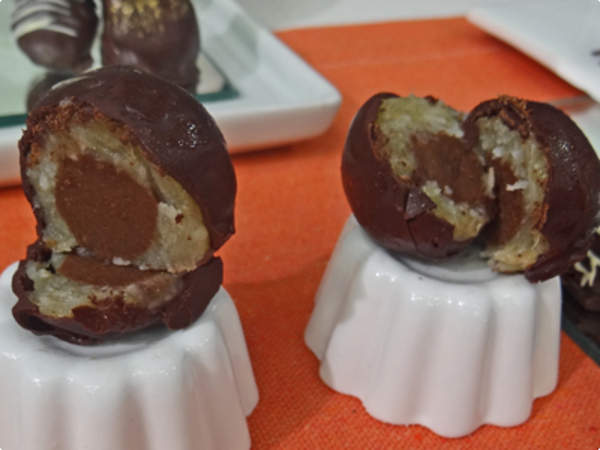 Beijinho com Chocolate e Banana da Ana Maria Braga: Mais Você 28/08/12