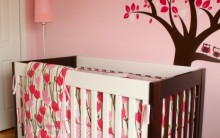 Decoração de Quarto de Bebê Rosa e Marrom: Paredes, Móveis e Modelos