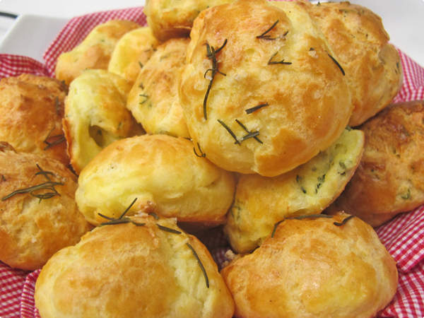 Receita Pão de Queijo Francês na Ana Maria Braga: Mais Você 05/09/12