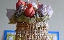 Como Fazer Rosa de Tecido: Vídeo com Passo a Passo-Recicle- Decoração