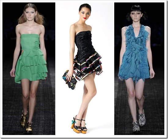 Vestidos com Babados Moda: Modelos Longos, Cores, Estilos e Dicas