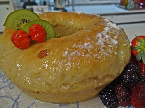 Receita da Massa de Baba ao Rum da Nina no Mais Você: Ana Maria Braga