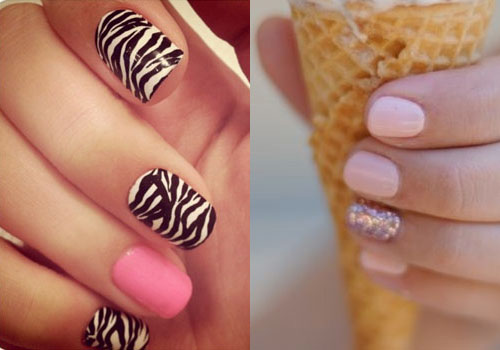Unhas Filhas Únicas Moda: Como Fazer, Modelos de Caviar e Estampas