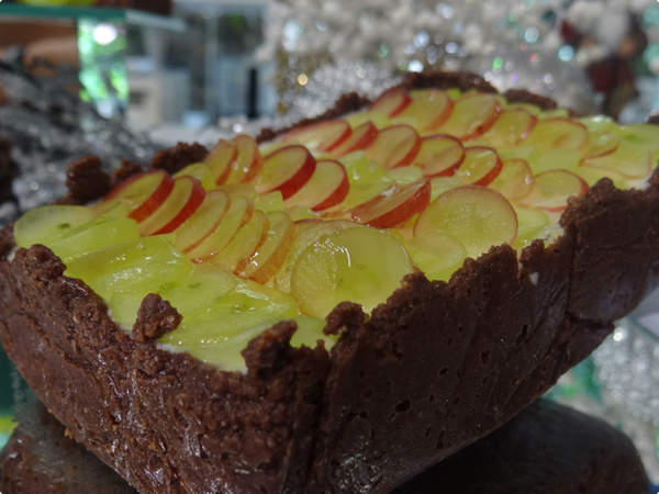 Receita de Torta de Chocolate com Uvas Ana Maria Braga: Mais Você 27/12