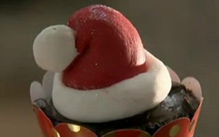 Receita de Cupcake de Natal: cupcake panetone Jornal Hoje 22/12/2012