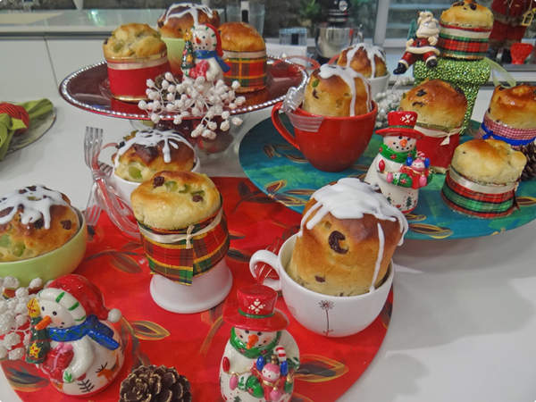 Receita de Panetone Ana Maria Braga: Panetone colher Mais Você 19/12/2012