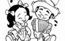 Desenhos para Colorir Festa Junina 2013: Imagens Online para Pintar