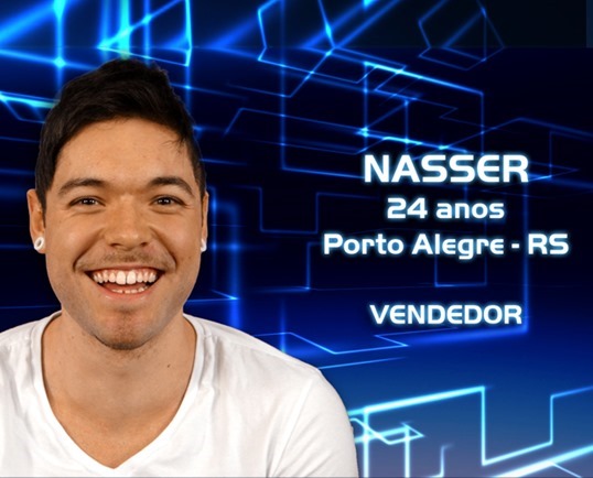 Nasser BBB13: Tudo sobre o Vendedor Solteiro e com Tatuagens, Fotos