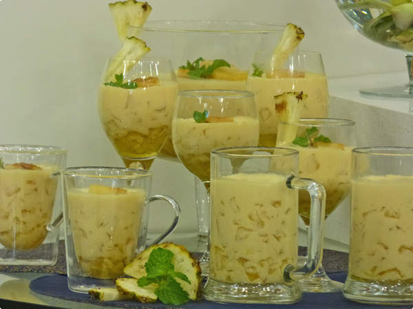 Gelado Abacaxi Ana Maria Braga Pressão: receita Mais Você 27/02/2013
