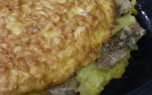 Omelete Macarrão Instantâneo receita para Iniciante Mais Você 04/02/13