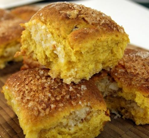 Pão com Doce Abóbora na Massa: Receita de Pão Doce Macio Passo a passo