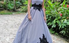 Vestido de Noiva Diferente: Listrados, Coloridos, Novidades e Fotos