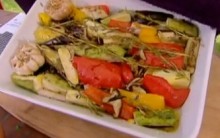 Como Fazer um Tabuleiro de Legumes Passo a Passo receita Tábua Legumes