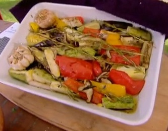 Como Fazer um Tabuleiro de Legumes Passo a Passo receita Tábua Legumes