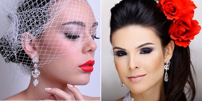 Maquiagem para Noiva mais Ousada: Dicas de Batom e Sombras
