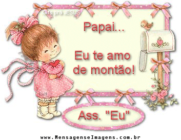 Mensagem para Dia dos Pais: Lindo Cartão para o Papai