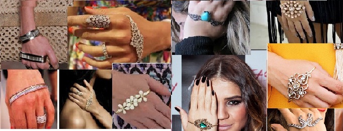 Bracelete de Mão Acessório da Moda Feminina, Onde Comprar Foto de Look