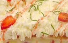 Torta de Morango Gelada: Receita de Sobremesa de Morango