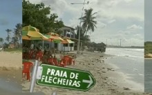 Praias Tranquilas poucos Exploradas do Ceará, Brasil