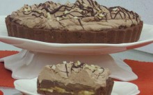 Torta de banana e Chocolate Ana Maria Braga receita Mais Você 26/09/13