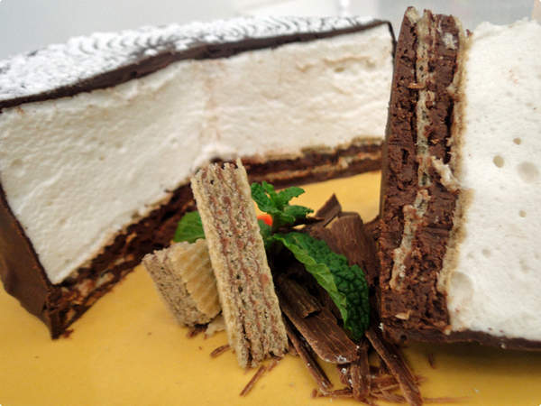 Torta de wafer Chocolate Mais Você 12/09/2013: Receita Ana Maria Braga