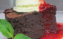 Bolo pudim brownie de Chocolate Mais Você 16/10/2013 Receita Ana Maria