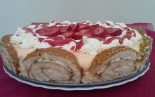 Torta de Manga – Receita diferente de torta com Rocambole