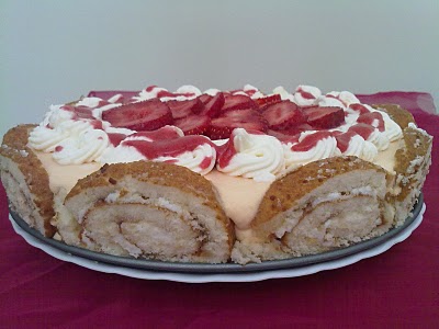 Torta de Manga – Receita diferente de torta com Rocambole