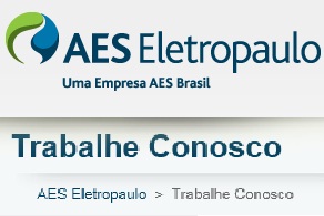 Trabalhar na AES Eletropaulo – Vagas, Cadastro de Currículo, Site