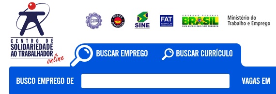 Centro de Solidariedade ao Trabalhador, Emprego, Cadastrar Currículo