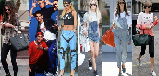 Moda Anos 90 – Fotos de Looks, Tendência da Moda Anos 90