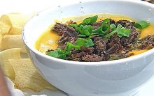 Receita Sopa Fria de Abóbora e carne seca Mais Você 26/11/13 Ana Maria