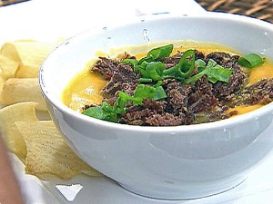sopa-fria-de-abóbora-e-carne-seca