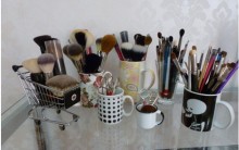 Canecas para Guardar Pincéis Maquiagem Dica de Customização, Decoração