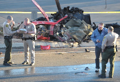 foto-docarro-de-paul-walker-após-o-acidente