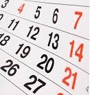 Feriados Nacionais de 2014 – Pontos Facultativos, Emenda de Feriado