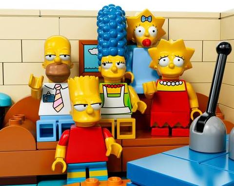 Lego dos Simpsons – Brinquedo dos Personagens Da Série Os Simpsons