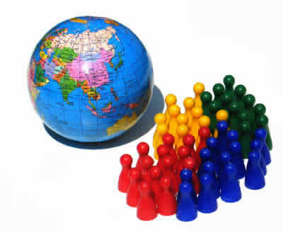 População Mundial: Densidade Demográfica e Crescimento Vegetativo