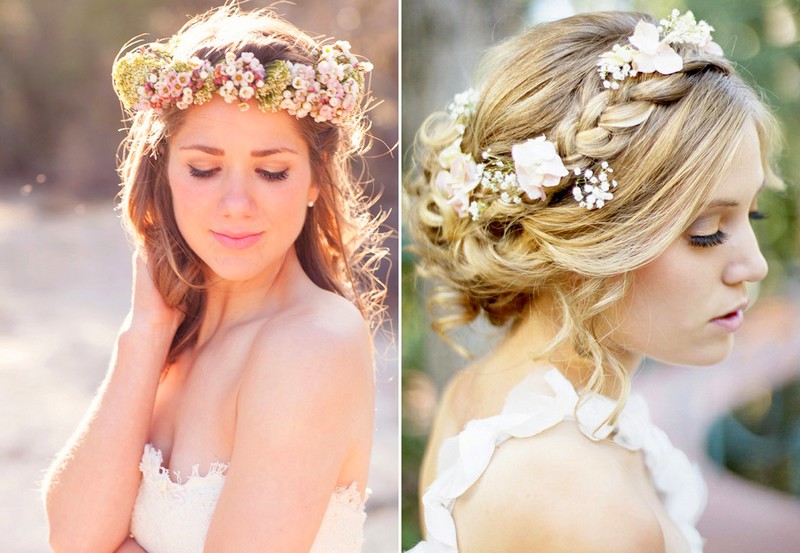 Penteados com Flores: Modelos para Casamento, Soltos e Presos e Fotos