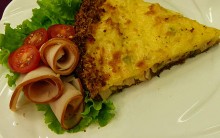 Quiche Mais Você – Receita Ana Maria Braga 20/02/2014 – Massa de Pão