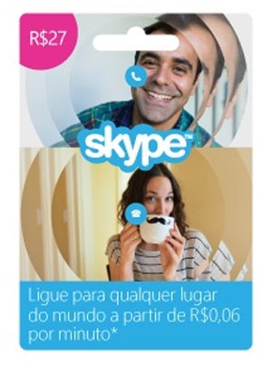Cartão Skype Pré Pago – Colocar Créditos, Preço Ligação Fixos Celular