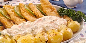 Filé de Pescada Frito ao Molho Tártaro – Receita de Peixe Passo a Passo