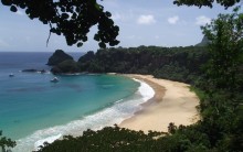 Melhor Praia do Mundo Baía do Sancho, Brasil Mais lindas do Mundo Foto