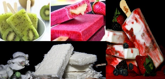 Sorvete Mexicano – Receita de Paleta, Picolé com Pedaços de Fruta