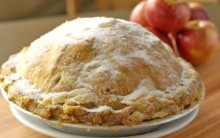 Torta de Maçã Tipo Americana Receita Passo a Passo Sobremesa Fruta