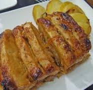 Receita de Lombo com Batatas – Carne de Porco Assada