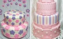 Festa de Aniversário Rosa e Lilás – Decoração de Mesa e Bolo