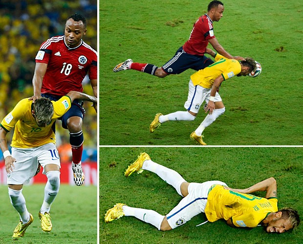 Neymar fora da Copa – Tipo de Lesão de Neymar, Foto