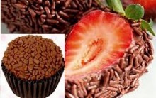 Brigadeiro com Morango – Receita do Doce passo a passo